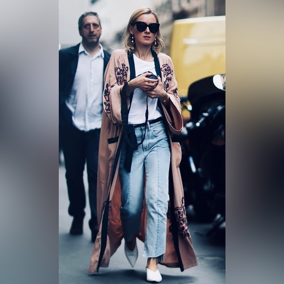 American Vintage Kimono-Style Wrap Top. Sz M. - Picture 8 of 10